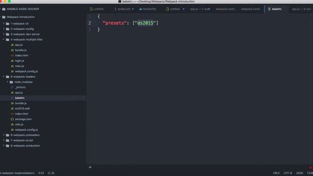 Introduction to Webpack with Babel as Transpiler ES6 #4 смотреть онлайн