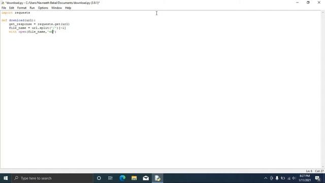 How to download files using Python смотреть онлайн