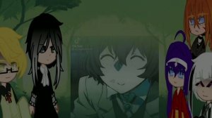 BSD 's reaction to Dazai Osama /~[реакция бсд на Дазая Осаму ! ].    [ТОЛЬКО ЧЕРЕЗ МОЙ ТРУП КРИНЖ]