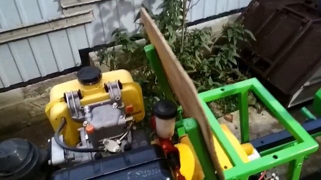 Устройство тормозов самодельного минитрактора смотреть онлайн