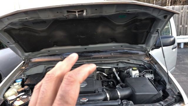 Nissan Frontier - Fuse location смотреть онлайн
