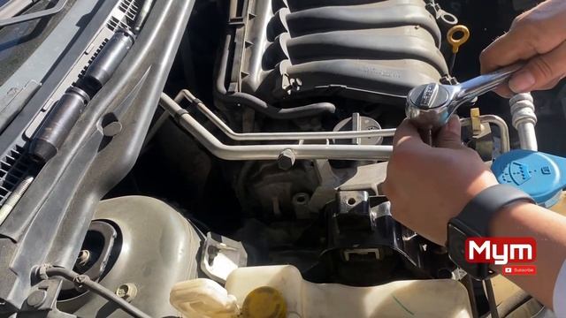 2/parte de Cambio de soporte solución al golpe en el motor Nissan Sentra 2007 motor 2.0 смотреть онлайн