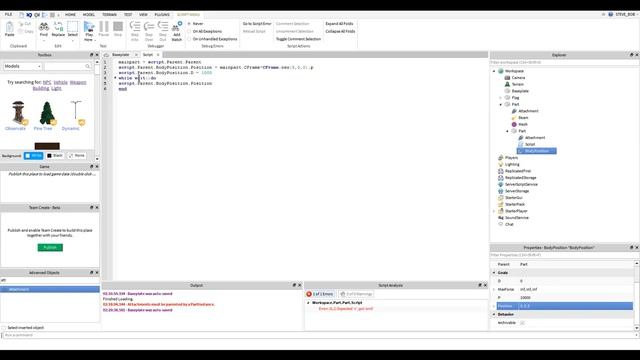 Roblox-How to use beam to make flag смотреть онлайн