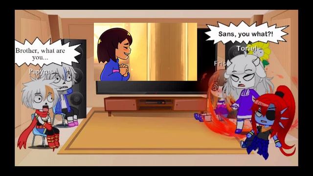 Undertale Reacts To Sans Nightmare смотреть онлайн