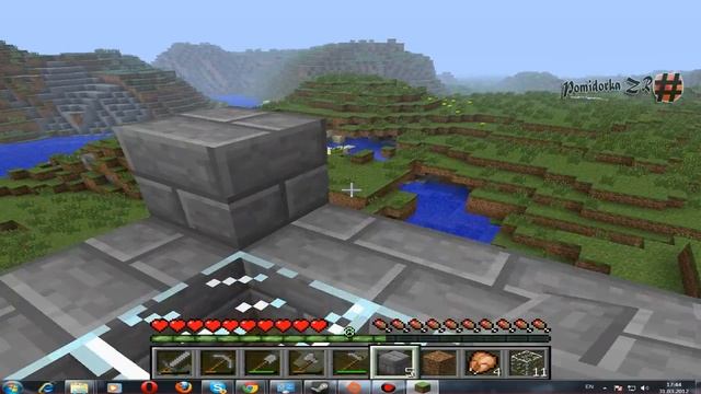 Прохождение Minecraft: 16я часть [Крыша] смотреть онлайн