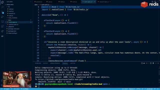Web, Whimsy, and Redis Stack: Building RedisMUD - Episode 2 смотреть онлайн