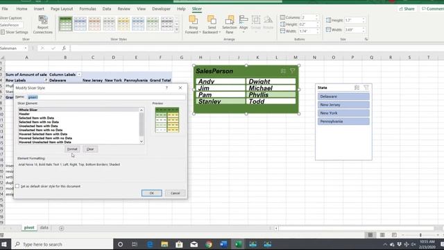 Format Slicers in Excel - See how to make them look like the rest of your page or dashboard смотреть онлайн