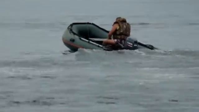 Лодка Корсар 360 + мотор Yamaha 25 BMHS смотреть онлайн