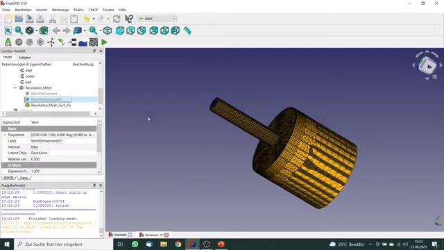 Freecad CfdOF Tutorial 2 Tube Flow смотреть онлайн