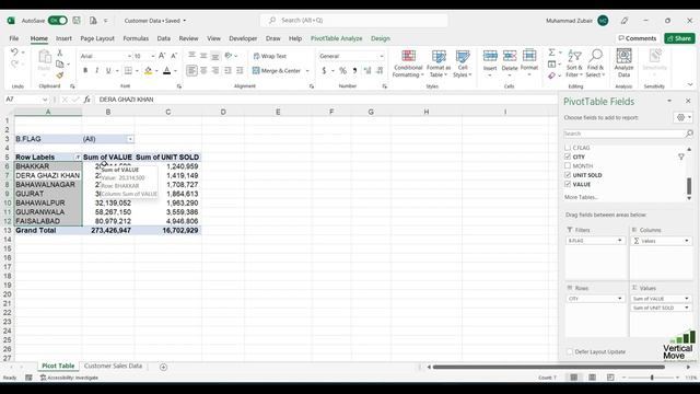 Sort & Filter in Pivot Table | Free Online Excel Course | Module 2-8 | Microsoft Excel Tips & Trick смотреть онлайн