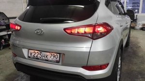 Hyundai Tucson TL 2018 установка Электро Привода багажника