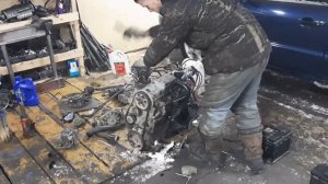 Запускаем двигатель ваз 2109 на земле