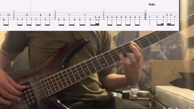 RHCP - Raindance Maggie bass cover with tabs смотреть онлайн