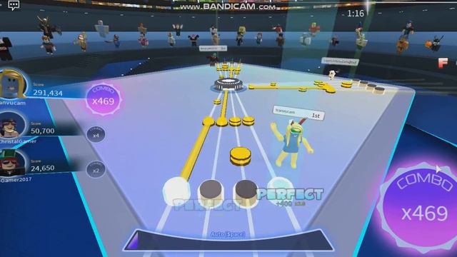 ROBLOX Robeats: Dragostea din tei (Hard) [NO MISS, CASUAL MODE] смотреть онлайн