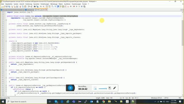 Java Server Pages (JSP) | JSP Full Tutorial For Beginner Hindi | Advance Java Tutorial In Hindi -10 смотреть онлайн