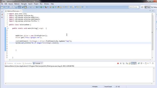 Get all image URLs on webpage Selenium Java смотреть онлайн