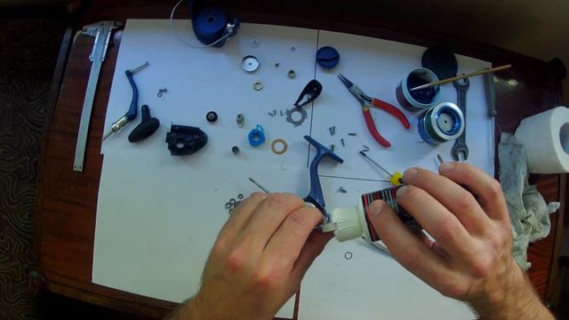 Катушка Tica Cambria LZ3000 Тех.Обслуживание.