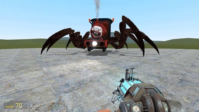 ALL CHOO-CHOO CHARLES VS ALL COLOR HOUSE HEAD! | In Garry's Mod смотреть онлайн