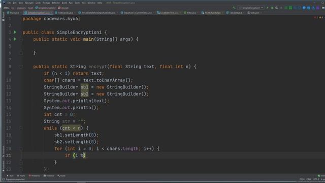 JAVA Задачи. #26. Simple Encryption #1 - Alternating Split смотреть онлайн