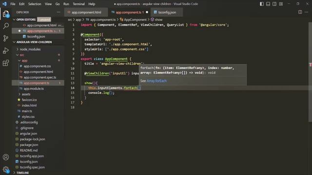 #32 ViewChildren() in Angular | Angular Component & Directives | A Complete Angular Course смотреть онлайн