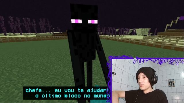 REACT um idiota finalizando minecraft pela primeira vez смотреть онлайн