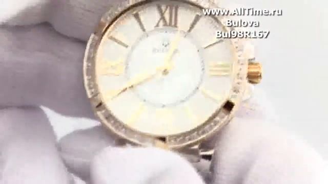Обзор. Женские наручные часы Bulova Bul98R167 смотреть онлайн