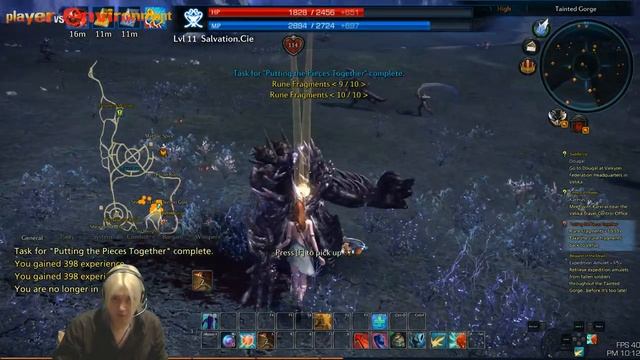 TERA The Exiled Realm of Arborea MMORPG #04 Tainted Gorge, Elf Mystic смотреть онлайн