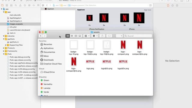 [React Native] #17 - Mudando Ícones, Nome e Splash Screen no iOS c/ React Native e Xcode смотреть онлайн