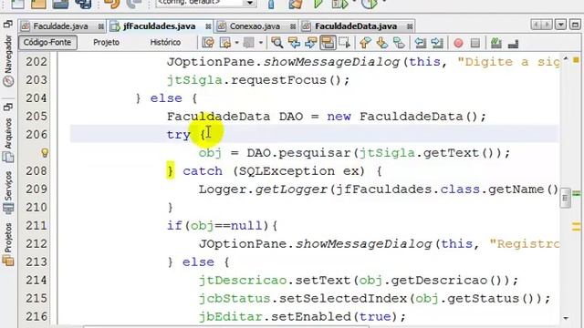 Java Desktop (Parte 2) - Criação de formulário para cadastro (Pesquisar/Editar/Salvar) смотреть онлайн