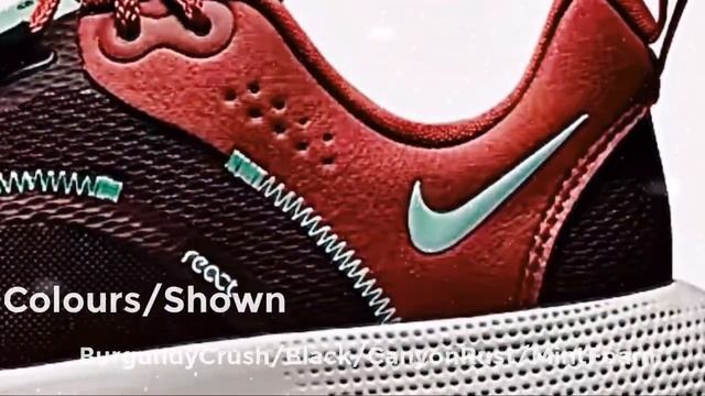 NIKE REACT RUN 2 WMNS BURGUNDY CRUSH|IMAGES|RETAIL PRICE смотреть онлайн