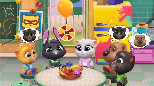 MY TALKING TOM FRIENDS~ 🚩Who is Impostor- 🛸Among Us⚓ смотреть онлайн