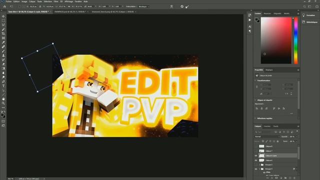 Tuto Miniature Minecraft (Photoshop - PC) смотреть онлайн