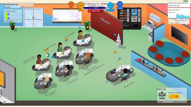 Developing 11/10 strategy game | Game Dev Tycoon смотреть онлайн