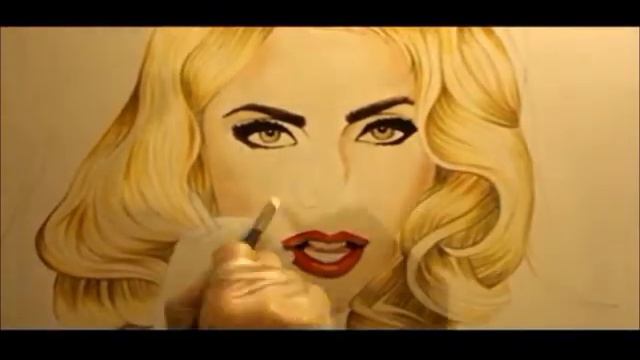 The High Princess (Lady Gaga)- Pasquale Giovanni (Speed painting/drawing/airbrushing) смотреть онлайн