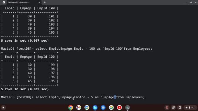MySQL Operators in Hindi | Arithmetic Operators in MySQL | Talat Waheed смотреть онлайн
