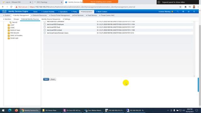 ISE-22:Configure and Verify ISE Integration with Microsoft AD. смотреть онлайн