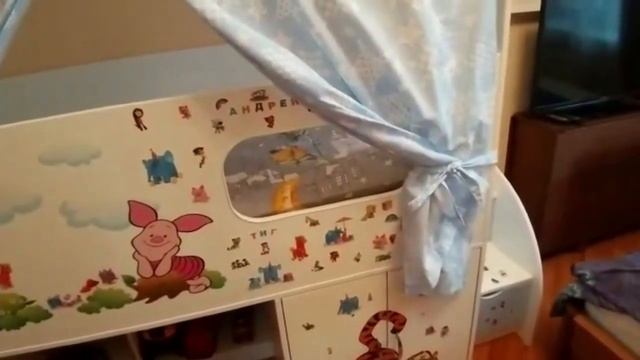 Видеоотзыв о детской кровати Фанки Домик Сказка смотреть онлайн