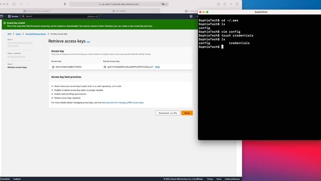 [KinesisFirehose]Task0: Authentication for AWS using boto3 in Python смотреть онлайн