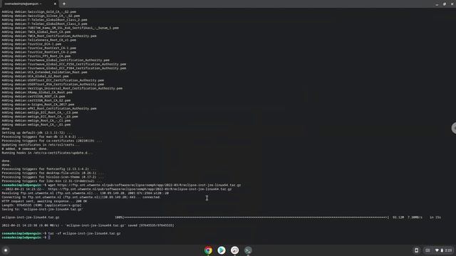 How to install Eclipse IDE on a Chromebook смотреть онлайн