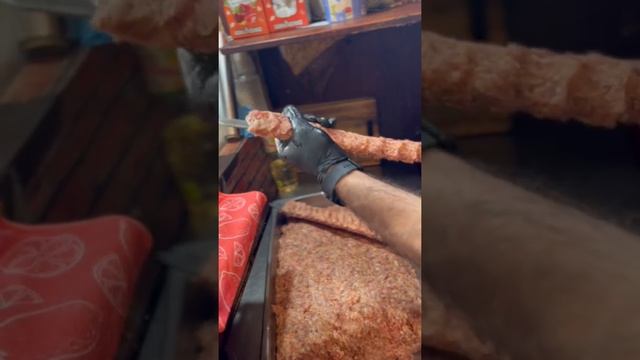 Как правильно насаживать Люля кебаб на шампур????жарим на мангале ?dadli lule kebab смотреть онлайн