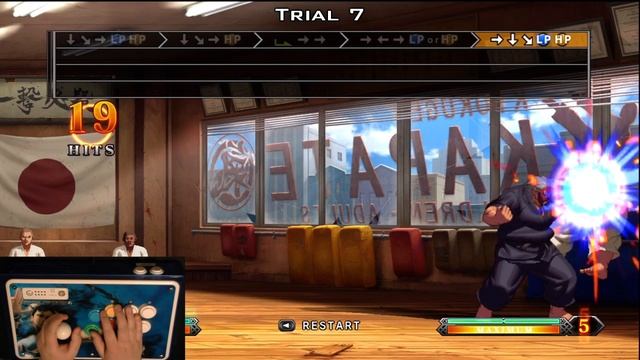 The King of Fighters XIII Trials - EX Mr. Karate DLC смотреть онлайн