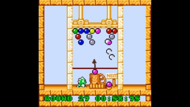 [Bust-A-Move Pocket] -45 Levels- Gameplay (Neo Geo Pocket Color) смотреть онлайн