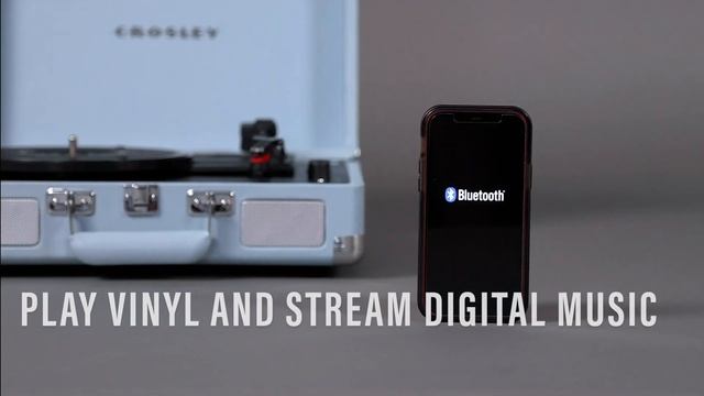 Cruiser Plus Bluetooth Vinyl Record Player | Crosley смотреть онлайн