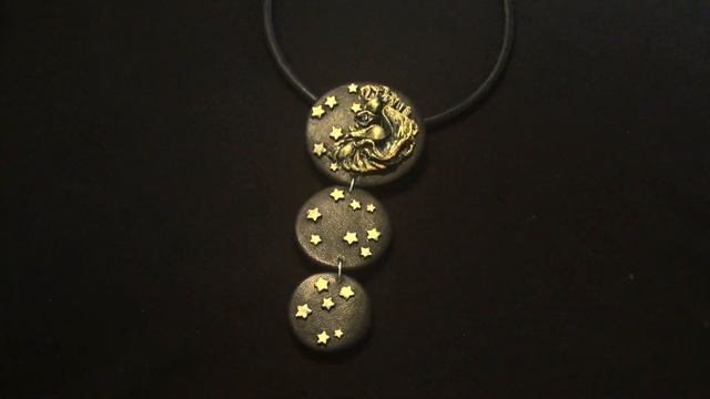Колье из кожи. Кожаное колье. Leather necklace. Leatherwork. Handmade. смотреть онлайн