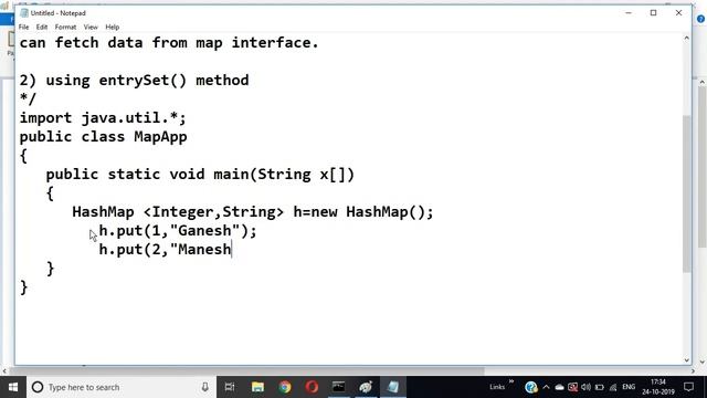 what are the different way to iterate the HashMap in Collection or Any Map смотреть онлайн