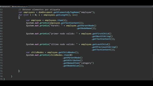 Tratamiento de XML en JAVA | Leer un XML con DOM смотреть онлайн