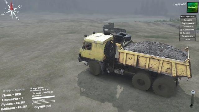 [Spintires] Обзор мода TATRA 815 смотреть онлайн