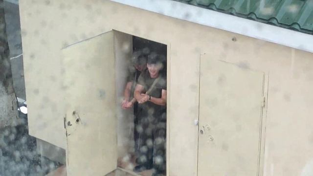 В нгу включили воду????