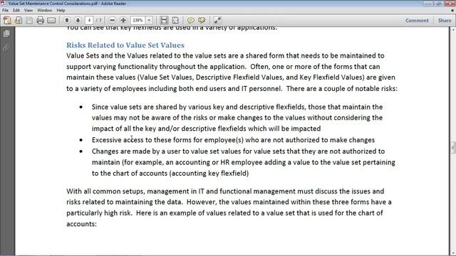 ERP Risk Advisors: Value Set Maintenance Control Considerations wmv смотреть онлайн