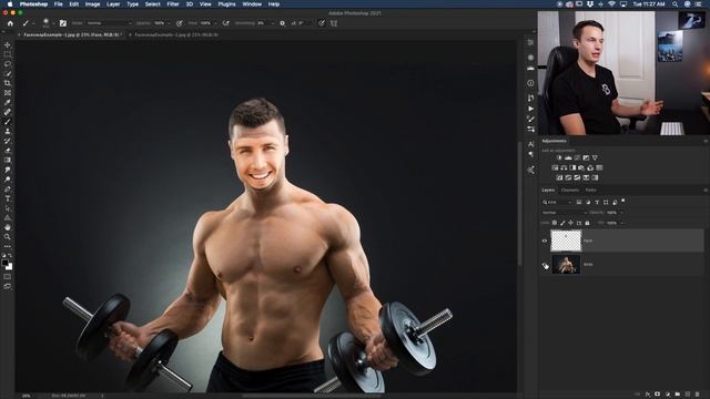 An EASY WAY To Swap Faces In Photoshop смотреть онлайн